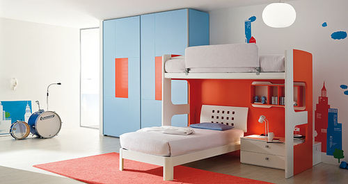 Etagenbett - CLEVER - Homes - modern / für Kinder (Unisex) / Holz
