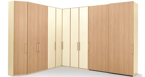 Eckkleiderschrank - PLANET  - Homes - modern / Holz / mit Schwingtür