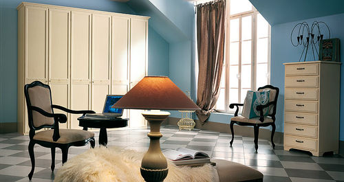 Klassischer Chiffonnier - DEA - Homes - lackiertes Holz / weiß