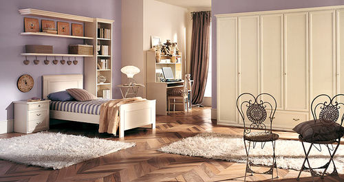 Einpersonenbett - DEA - Homes - klassisch / Holz