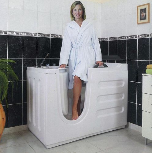 Badewanne für Eckeinbau - SÉRÉNA - VITAL - freistehend / Acryl / ABS