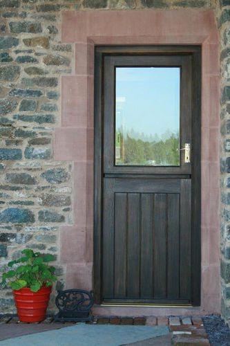 Eingangstür - FERMETTE - Broadleaf Timber - Eiche / einflügelig / halbverglast