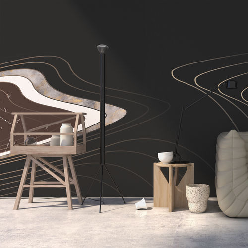 Moderne Tapete - GD1.01 - YO2 DESIGNS - Vinyl / abstraktes Motiv / Kartenmotiv