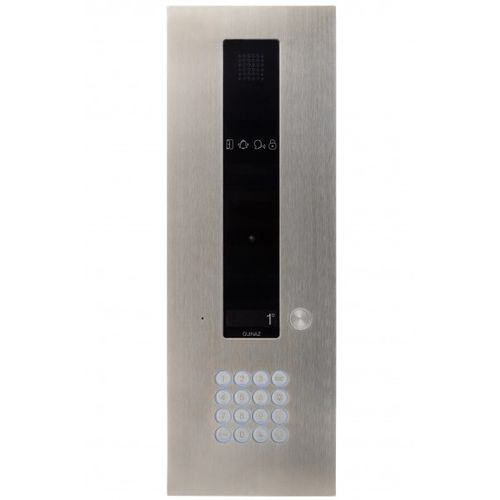 Edelstahl-Türsprechmodul - PDV571SIPR - guinaz - Einbau / für Außenbereich / mit 1 Taste