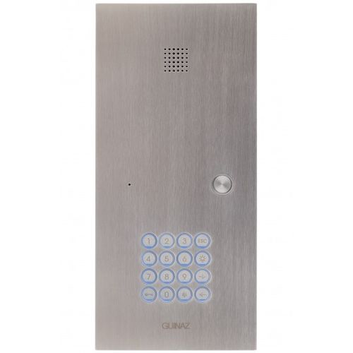 Edelstahl-Türsprechmodul - PDA361SIP - guinaz - Einbau / für Außenbereich / mit Touchscreen
