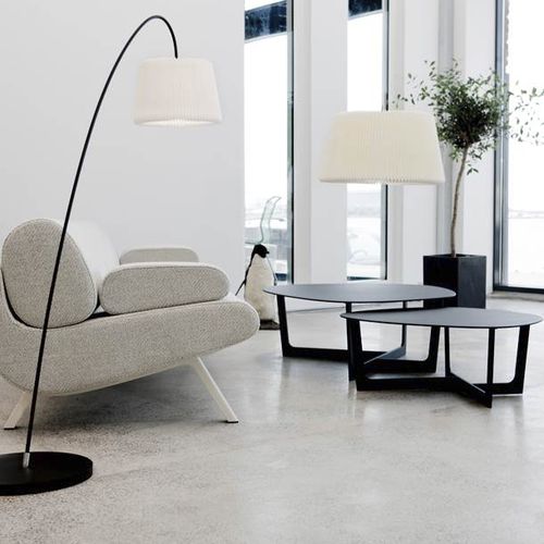 Stehleuchte - SNOWDROP : 320 - LE KLINT - Metall / Stoff / modern