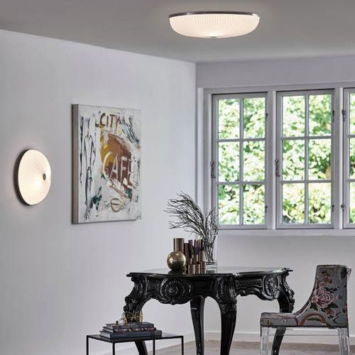 Moderne Deckenleuchte - LAMELLA - LE KLINT - rund / Kunststoff / LED