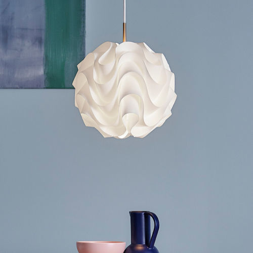 Hängelampe - 172 ANNIVERSARY  - LE KLINT - Papier / originelles Design / mit Kabel
