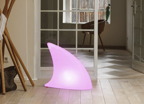 Bodenlampe - SHARK - MOREE - Kunststoff / originelles Design / mit Akku