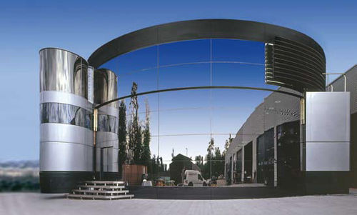 VSG-Glasscheibe - GEWE-COMPOSITE - SCHOLL GLAS - transparent / für Fassaden / flach