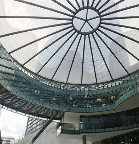 Metallprofil-Dachsystem - KL GATEWAY MALL ATRIUM, MALAYSIA - Vector Foiltec - Texlon® ETFE / für Gewerbegebrauch