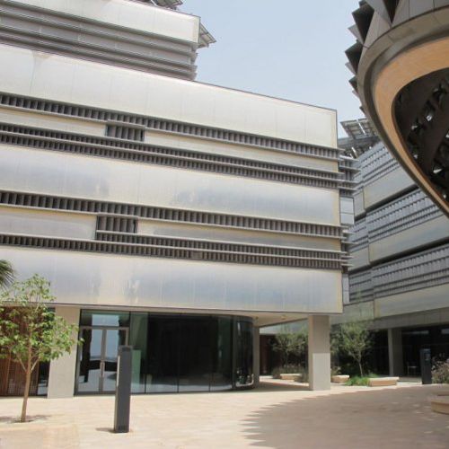 Paneel-Fassadenverkleidung - MASDAR INSTITUTE, ABU DHABI - Vector Foiltec - Texlon® ETFE / perforiert / isolierend
