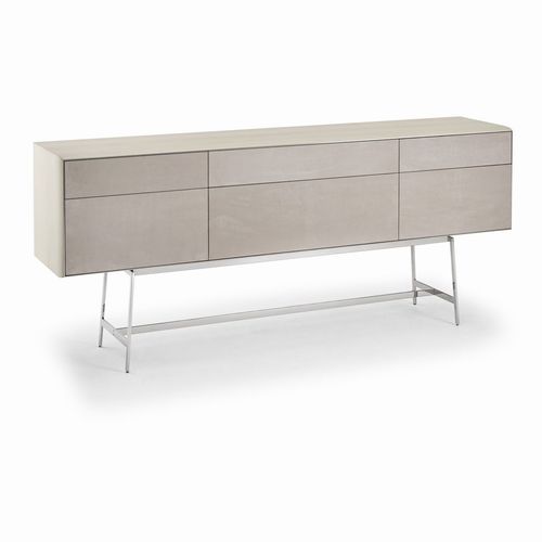 Sideboard mit hohen Beinen - S100|S200 - YOMEI - modern / Massivholz / Metall