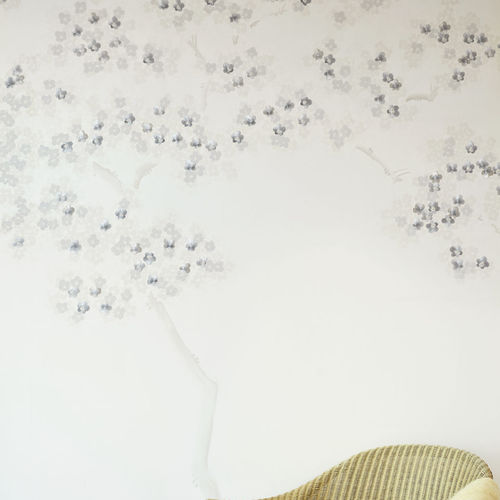 Moderne Tapete - NIMBUS - Fromental - Seide / Naturmotiv / Szenen