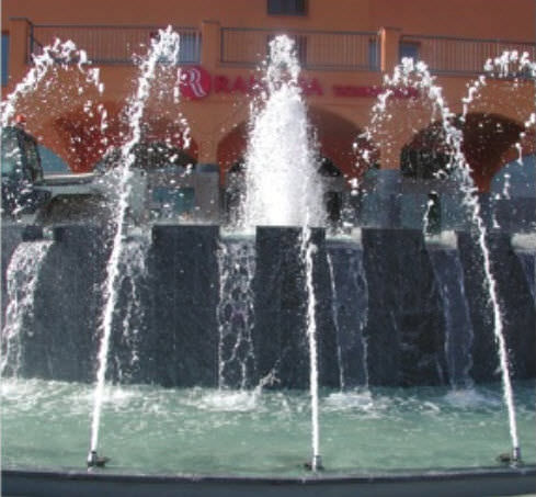 Fontäne - NIF SERIES - LOW PROFILE FOAM JET - Crystal Fountains