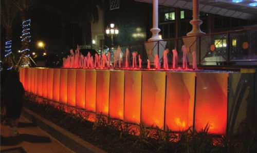 Kopfbewegter Scheinwerfer / IP68 - LED002/004 SERIES - COMPACT WHITE OR RGBW LIGHT - Crystal Fountains - LED / versenkt / für Springbrunnen