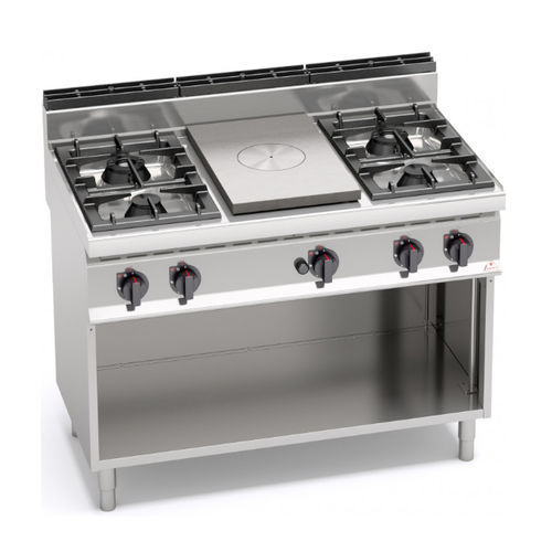 Gas-Ringherdplatte - G7T4P4FM - Berto's S.p.A. - Profi