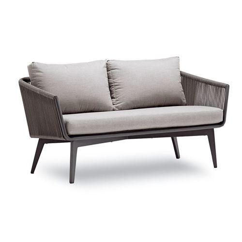 Modernes Sofa - Diva - Contral - für den Außenbereich / abperlendes Gewebe / mit abnehmbarem Bezug