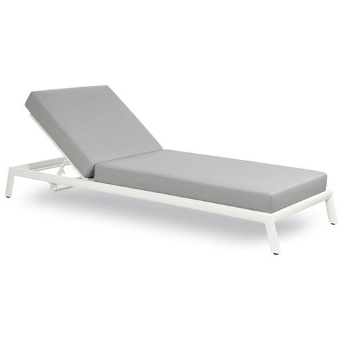 Moderne Sonnenliege - Piano - Contral - abperlendes Gewebe / Aluminium / für Hotels