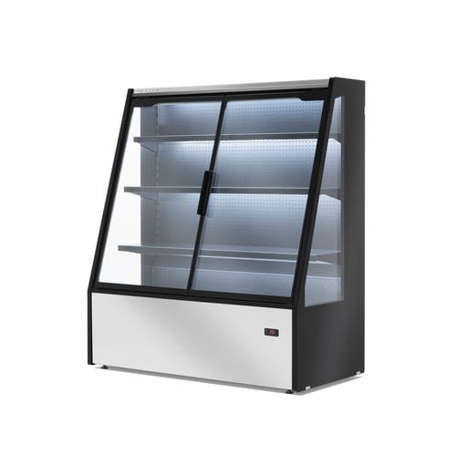 Schrank-Kühlvitrine - ELUX - CRIOCABIN S.p.A. - für Einzelhandel / mit Licht