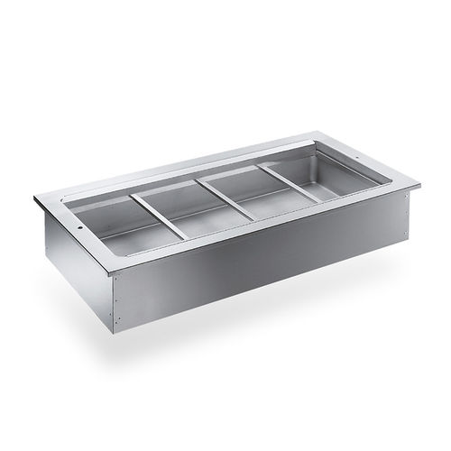 Wärmewanne für Buffet - BM - Enofrigo - Einbau