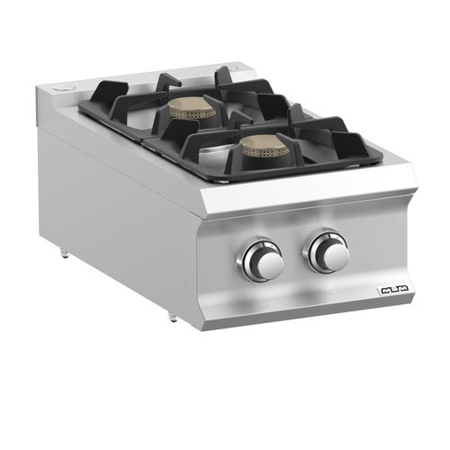 Gasherd - FB74TXL - mbm - Profi / mit 2 Kochfeldern / mit 1 Ofen