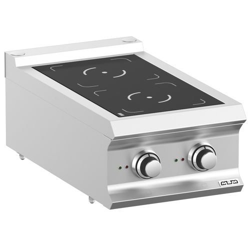 Induktionsherd - IN74T - mbm - mit 2 Kochfeldern / mit 1 Ofen / Keramik
