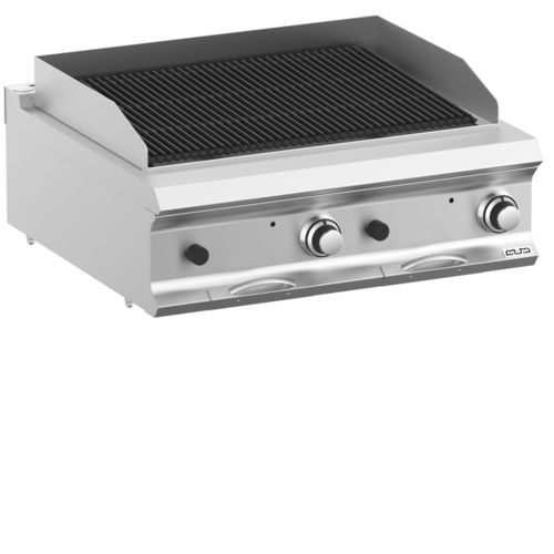 Holzkohlegrill - PLG78T - mbm - Tisch / Profi / Edelstahl
