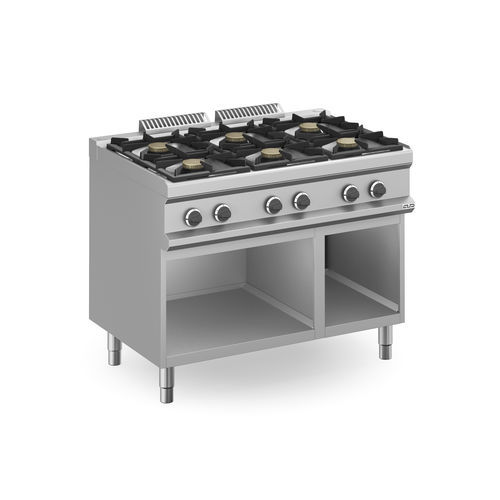 Gasherd - MFB711AXS - mbm - elektrisch / Profi / mit 6 Kochfeldern
