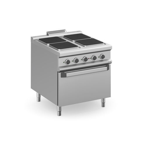 Elektrischer Herd - MPQ98FE - mbm - Profi / mit 4 Kochfeldern / mit 1 Ofen