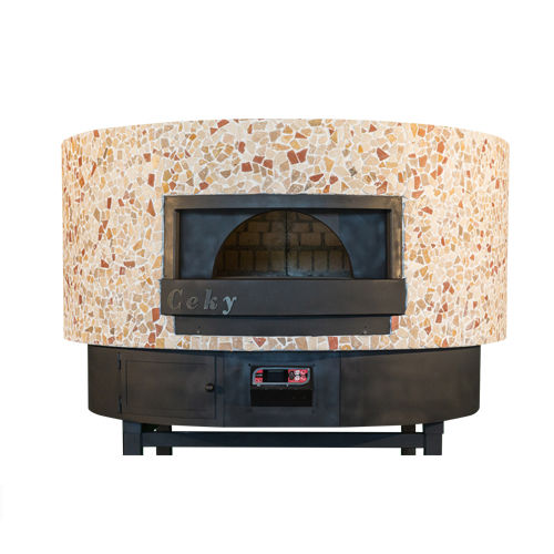 Profi-Pizzaofen - ROTANTE - CUPOLA - Forni Ceky - Gas / mit Rotisserie-Funktion / freistehend