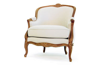 Sessel / Louis XV - FLEURETTE - DELAROUX  - Polyurethan / Bergère-Stil