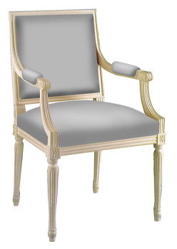 Sessel / Louis XVI - DELAROUX  - Jacob / Polyurethan