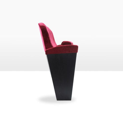 Klassischer Auditoriumsessel - GALLARDE - ASCÉNDER - Textil / Holz / klappbar