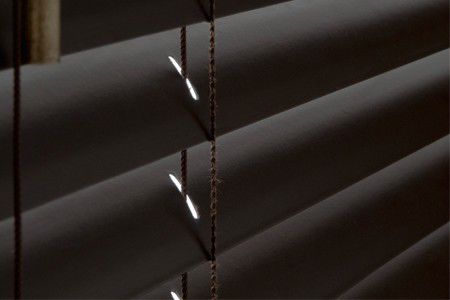 Jalousiejalousie - Luxmader - für Fenster / Kunstleder / motorisiert