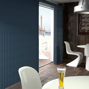 Jalousie für Fenster - Luxmader - Holz / Leder / Aluminium