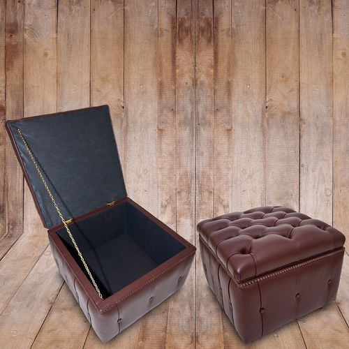 Chesterfield-Sitzkissen - CLASSIC - Kingsgate Furniture ltd - Leder / quadratisch / handgefertigt