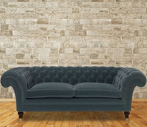 Chesterfield-Sofa - Chilham  - Kingsgate Furniture ltd - Stoff / mit Armlehnen / handgefertigt