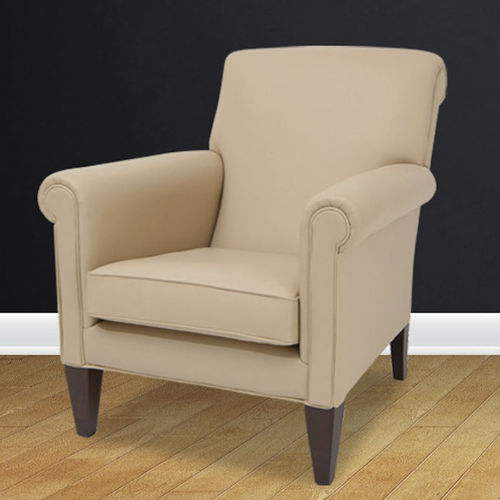 Klassischer Clubsessel - Edward  - Kingsgate Furniture ltd - Leder / Massivholz / mit abnehmbarem Kissen