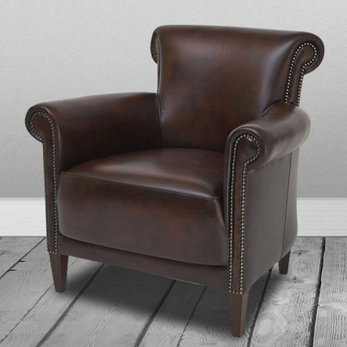 Klassischer Clubsessel - Roman  - Kingsgate Furniture ltd - Leder / Massivholz / handgefertigt
