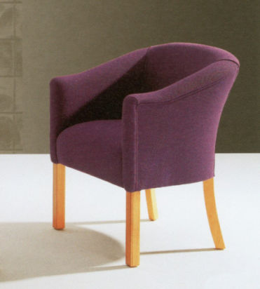 Moderner Besucherstuhl - Fleet  - Kingsgate Furniture ltd - für den Innenraum / Stoff / Leder