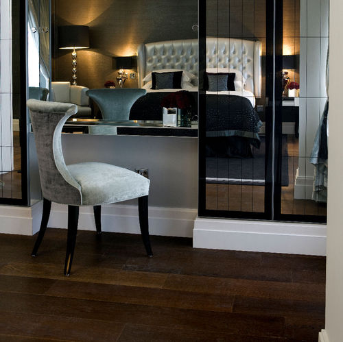 Klassischer Besucherstuhl - Bedroom  - Kingsgate Furniture ltd - für den Innenraum / Stoff / Leder