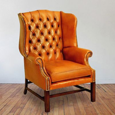 Klassischer Sessel - Suffolk - Kingsgate Furniture ltd - Stoff / Leder / Massivholz