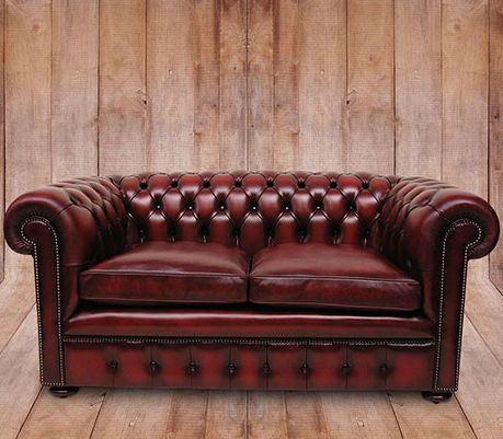 Chesterfield-Sofa - Classic - Kingsgate Furniture ltd - Leder / mit Armlehnen / individuell gestaltbar