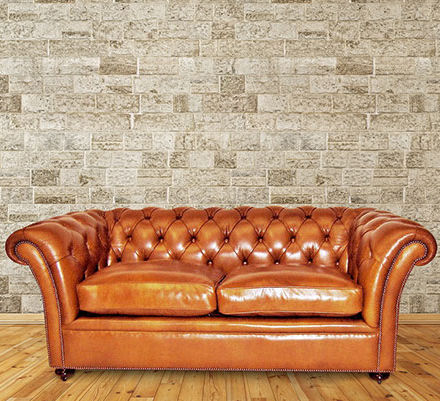 Chesterfield-Sofa - Rochester  - Kingsgate Furniture ltd - Leder / mit Armlehnen / individuell gestaltbar