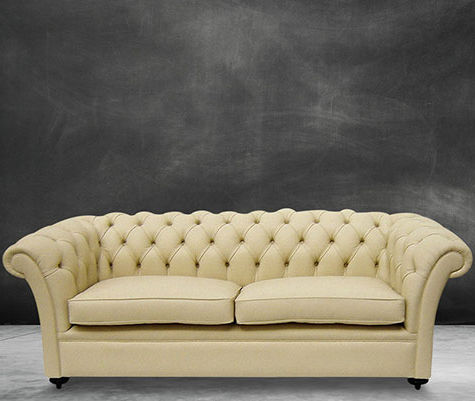 Chesterfield-Sofa - Rochester  - Kingsgate Furniture ltd - Leder / mit Armlehnen / individuell gestaltbar