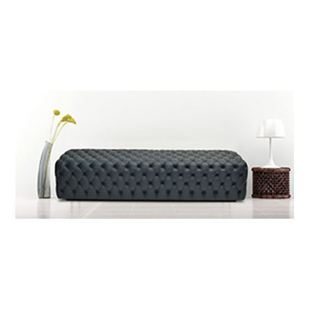Chesterfield-Polsterbank - Kingsgate Furniture ltd - Leder / Massivholz / maßgefertigt