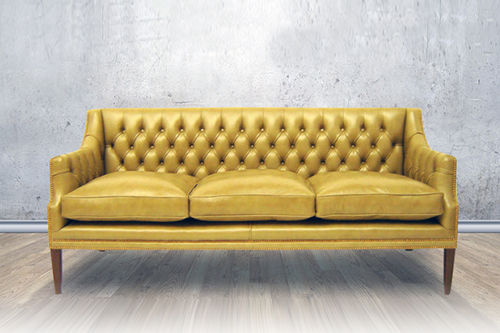 Chesterfield-Sofa - Boston  - Kingsgate Furniture ltd - Leder / mit Armlehnen / mit abnehmbarem Kissen