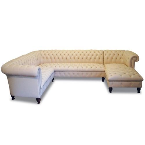 Ecksofa - Bespoke  - Kingsgate Furniture ltd - Chesterfield / Leder / mit Armlehnen