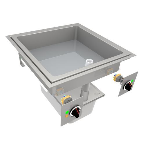 Plancha-Grill / für Profiküchen - MS-B-60E - MENU SYSTEM AG - Induktion / Einbau